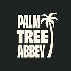 Palm Tree Abbey logo: White text 