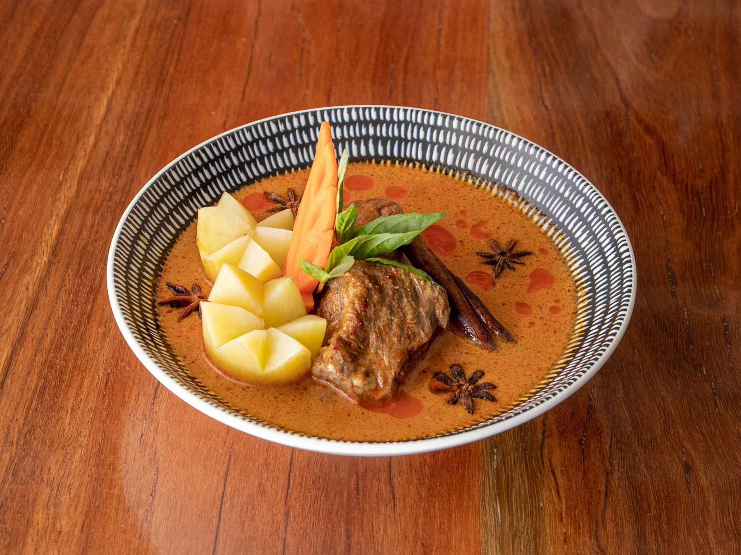 Massamun Beef at Ruck Thai Restaurant Rozelle