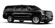 Black GMC Yukon SUV.