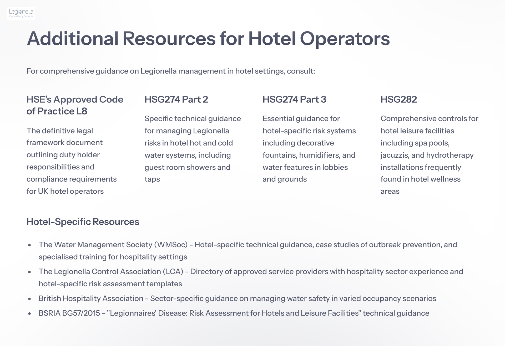 A white paper with the words `` additional resources for hotel operators '' on it.