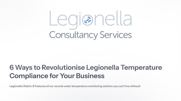 The logo for legionella consultancy services is on a white background.