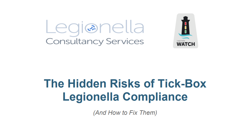 The logo for legionella consultancy services is on a white background.