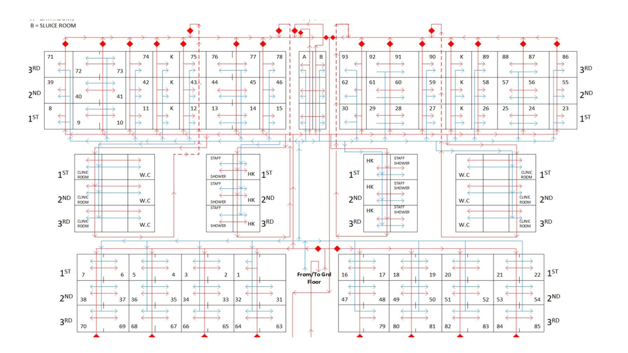 Map of the United Kingdom and Ireland, with numerous colored pin markers indicating various locations.