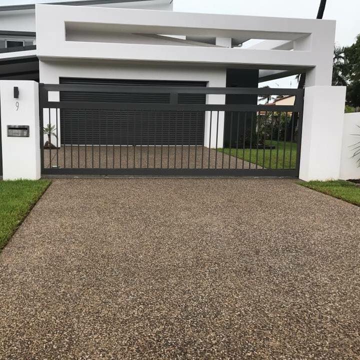 Front View of Residential House — Olympic Concreting & Construction in Karama, NT