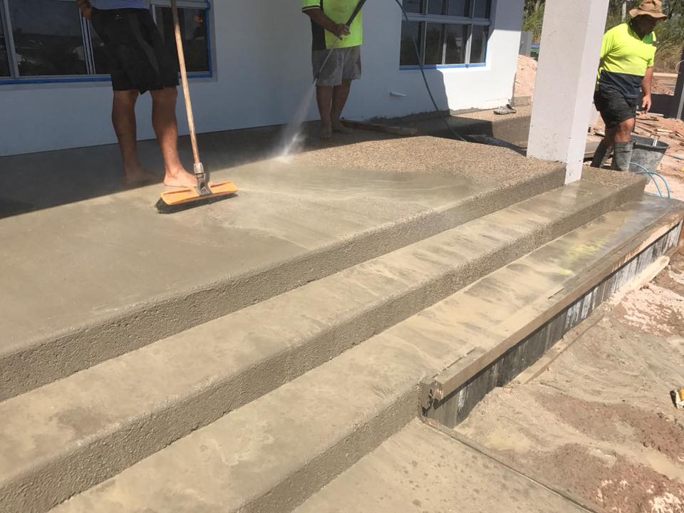 Pathway Cleaning — Olympic Concreting & Construction in Karama, NT