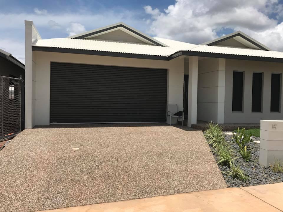 Residential Garage Pathway — Olympic Concreting & Construction in Karama, NT