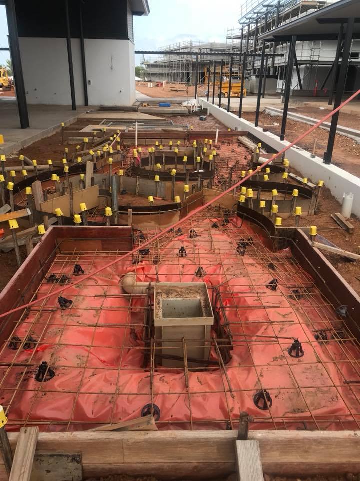 Concrete Under Construction — Olympic Concreting & Construction in Karama, NT