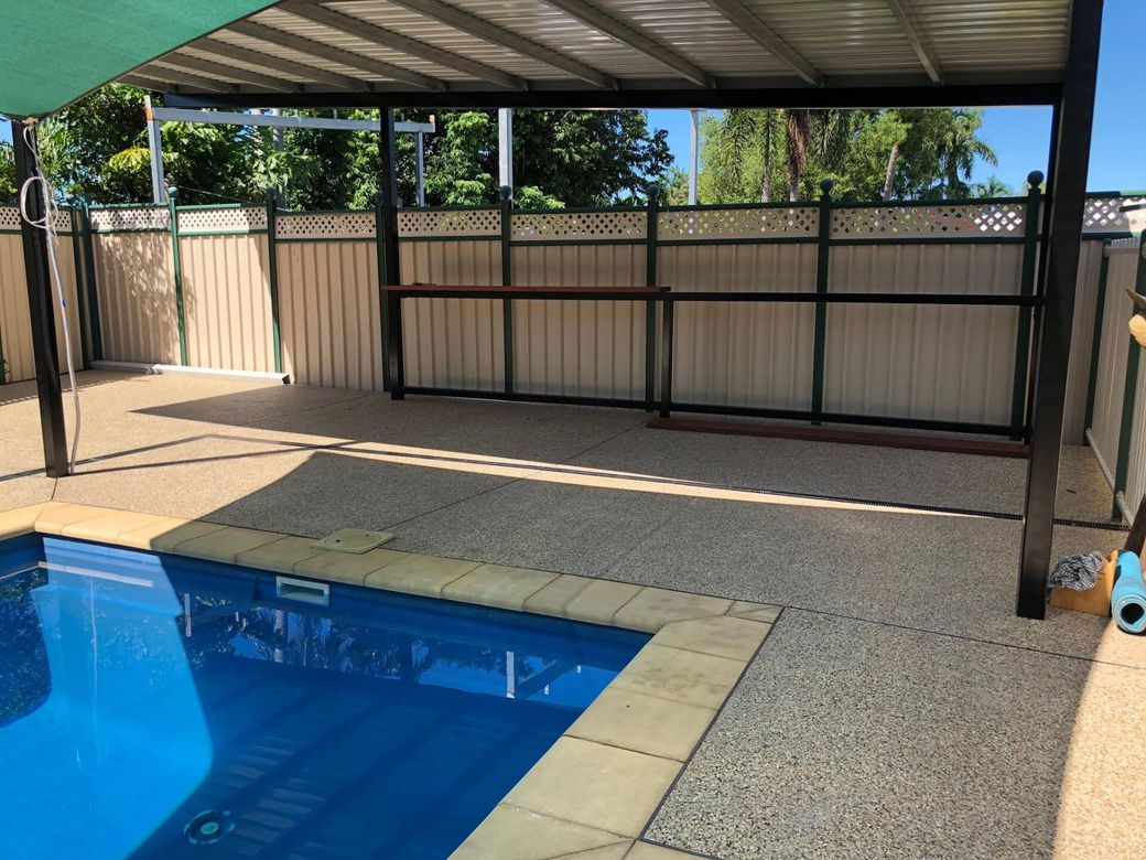 Swimming Pool Aggregate — Olympic Concreting & Construction in Karama, NT