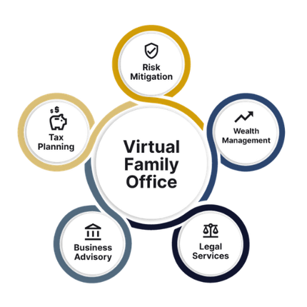 Virtual Family Office Diagram