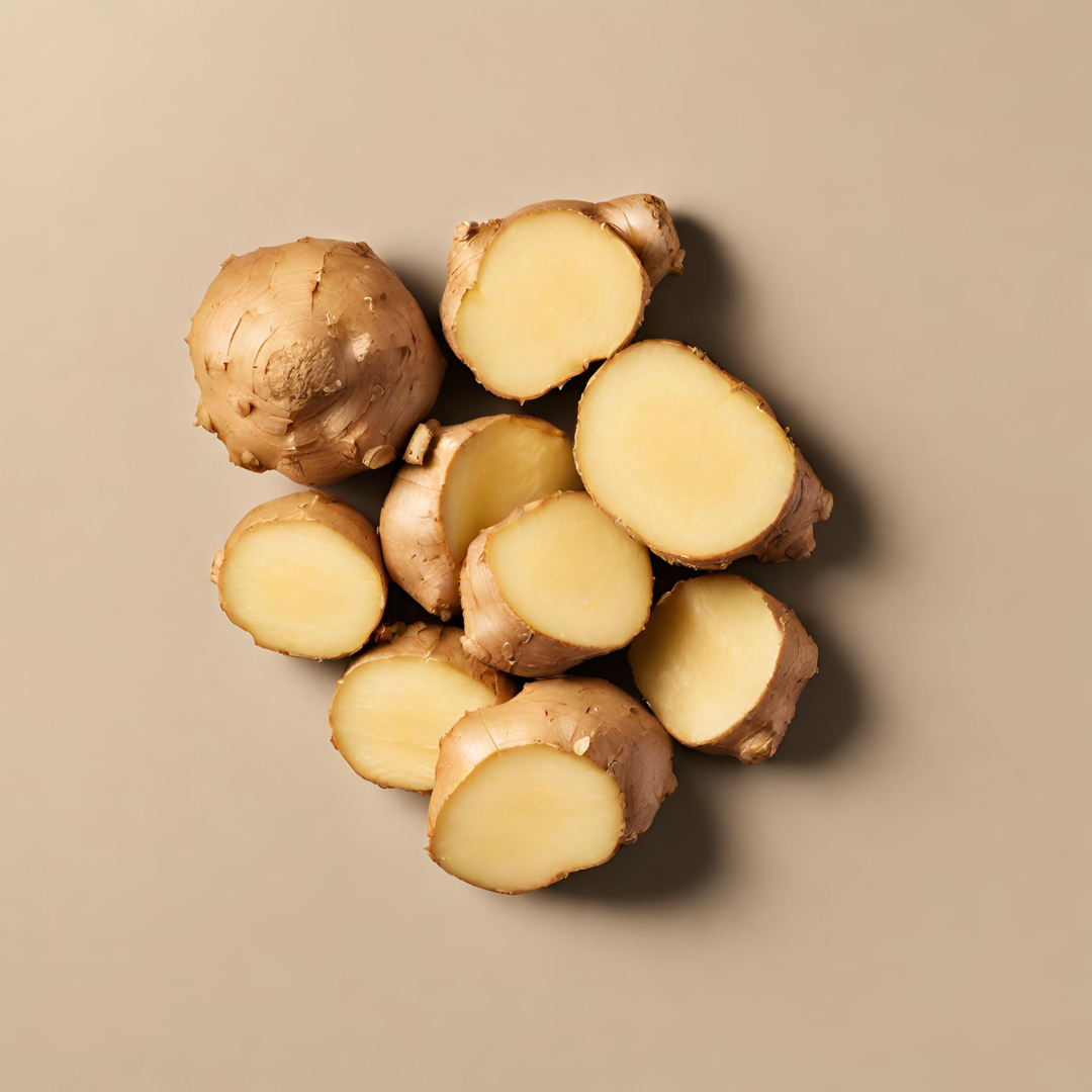 Ginger used in our functional mocktails, elixirs, social tonics