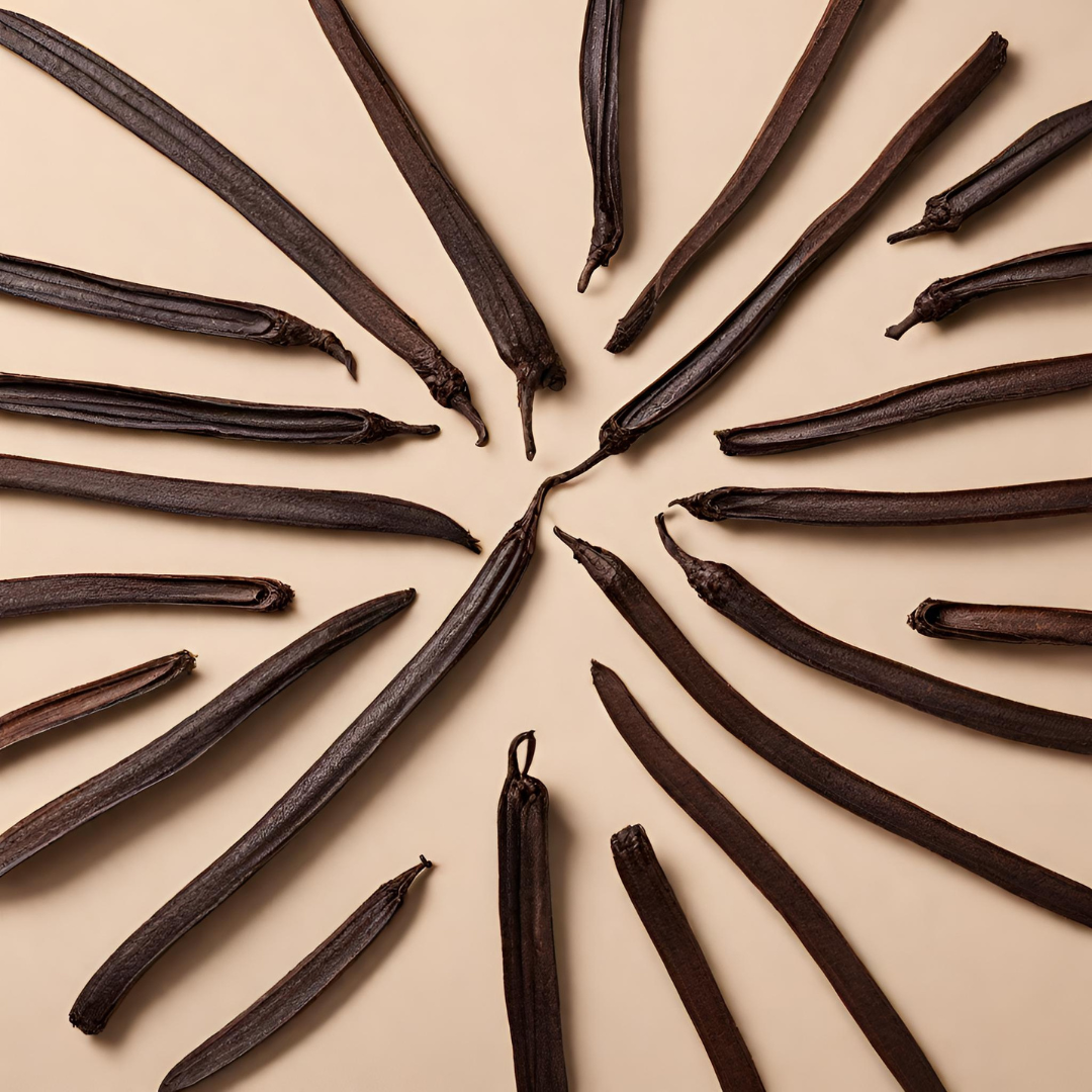 Vanilla used in our functional mocktails, elixirs, social tonics