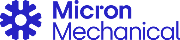 Blue snowflake logo with 