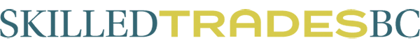 SKILLED TRADES BC logo. The text 