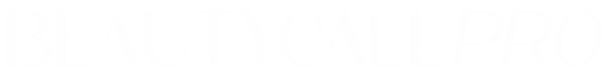 Logo for BeautyCall PRO, a marketing and web design firm  serving the beauty industry.