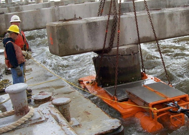 Bridge pile cutting services