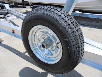 Mounted Spare Tire