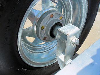 Mounted Spare Tire (Inside)