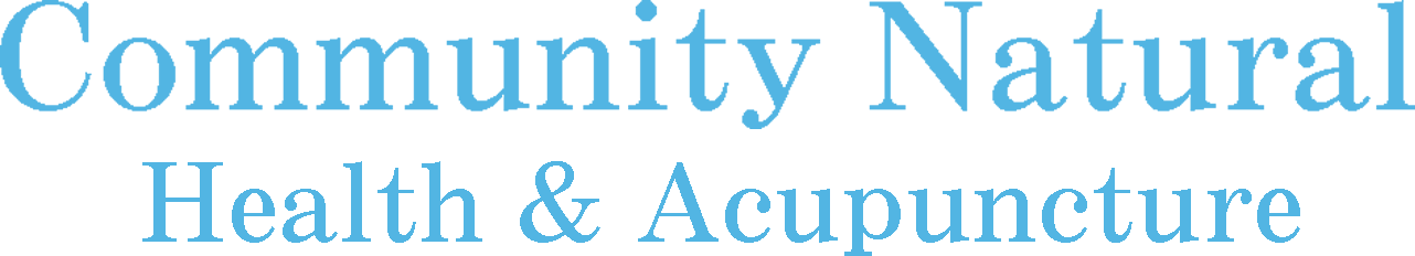community natural health and acupuncture logo