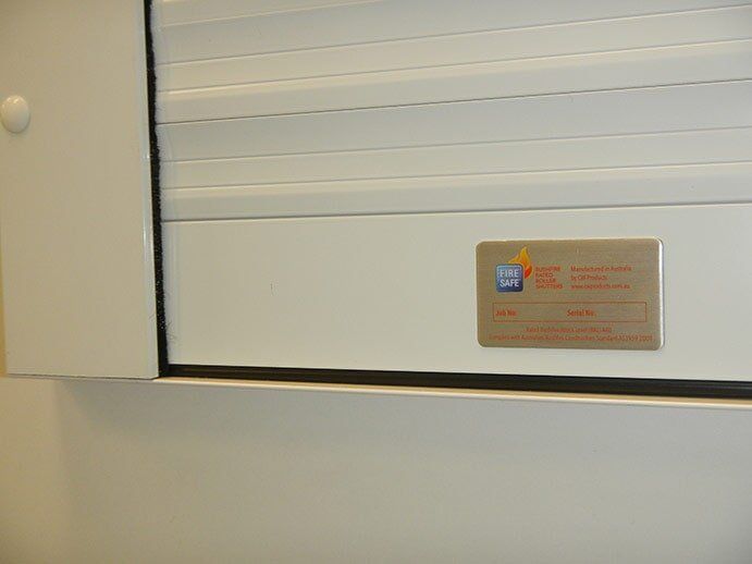 Fire Safe Roller Shutter — Shutter in Darwin NT