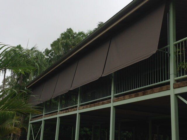 Screened Veranda Outside View — Auto Awnings in Darwin NT