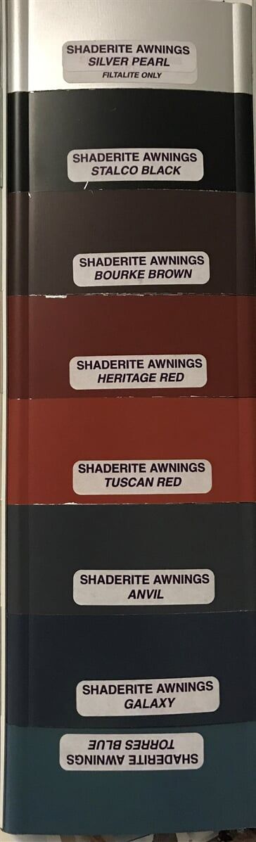 Aluminum Awning Available Dark Colors — Aluminium Awnings in Darwin NT
