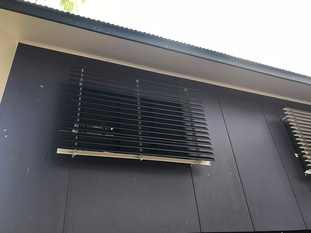 Aluminum Awning Black for Home — Aluminium Awnings in Darwin NT