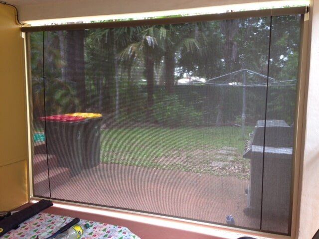 Multi-Stop Awning Unrestricted View on a Big Window — Mulit-Stop Awning in Darwin NT