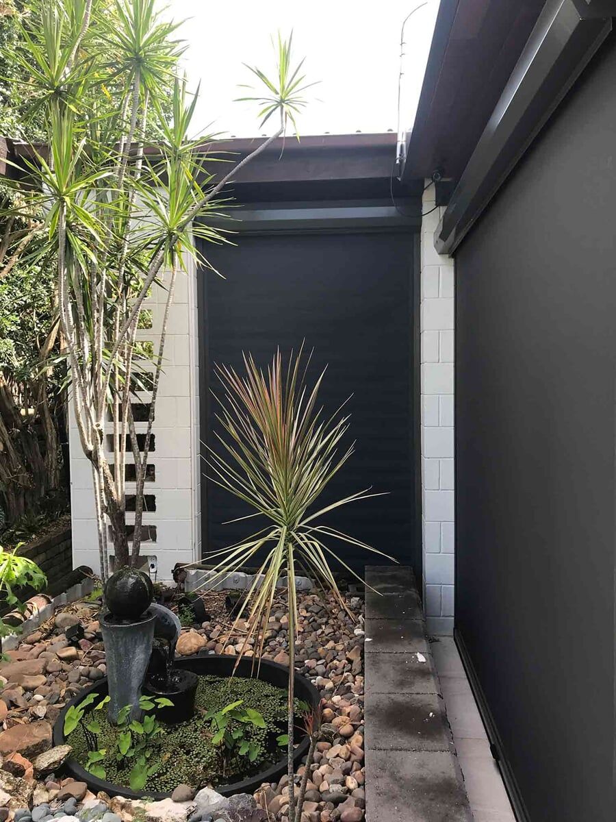 Ziptrak External Black — External Awning in Darwin NT