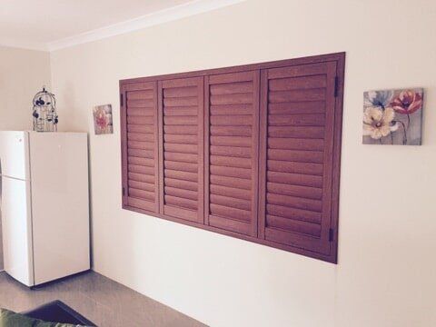 Wood Shutter Blinds — Blinds in Darwin NT