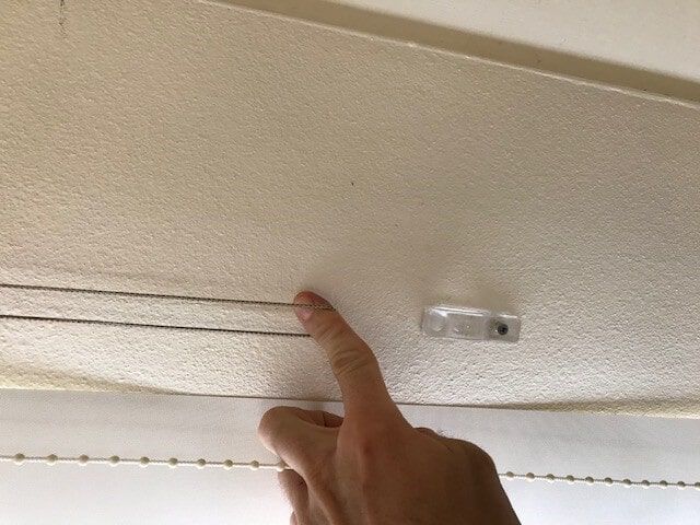 CONTROL CORD HAS SHRUNK