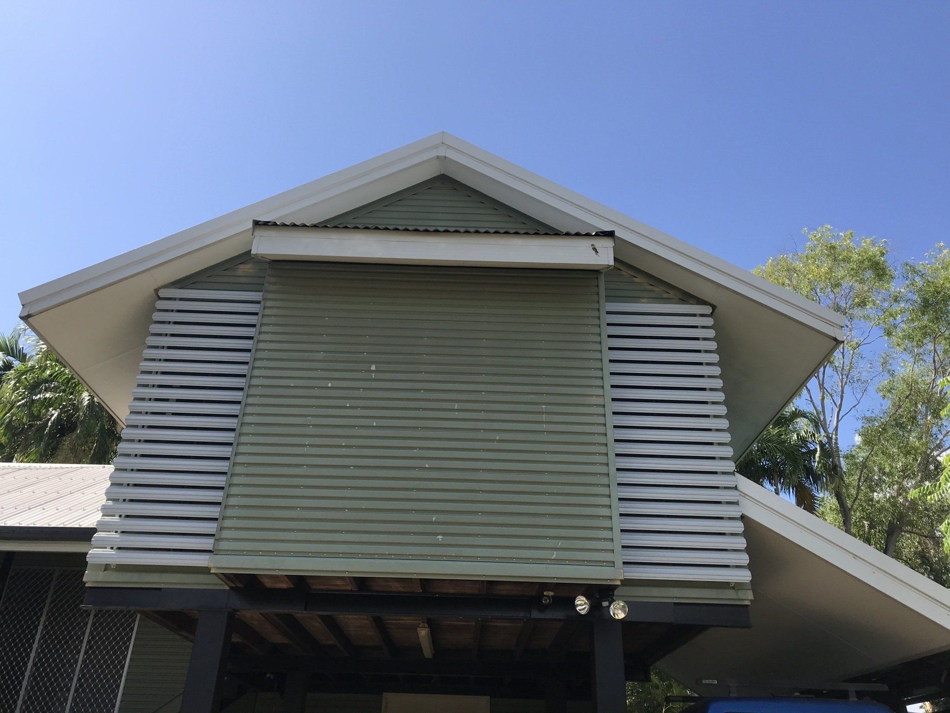 External Tru Steel Lourve — Blinds in Darwin NT