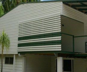 Multi-colour Tru Steel Lourve — Blinds in Darwin NT