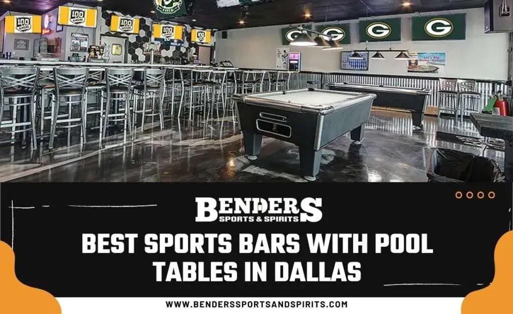 Bender 's sports bar with pool tables in dallas