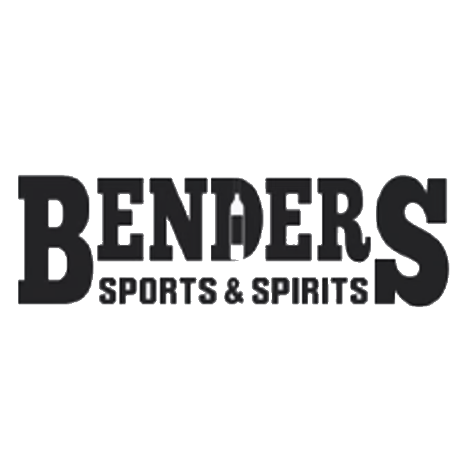 Benders sports and spirits logo on a white background