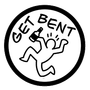 A black and white drawing of a person laying on the ground with a bottle of beer.