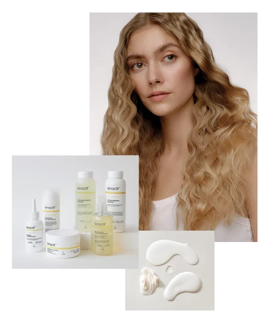 KINACTIF Hair Shot haarverbeterende behandeling in de salon voor herstel, voeding en anti-frizz