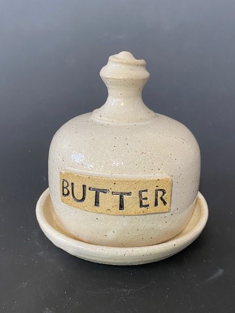 Butter dish with