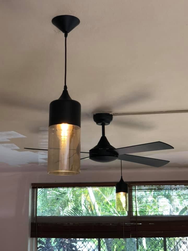 Skilled Electrician Installing an Alarm System — Your Go-To Residential Electrician in Townsville, QLD