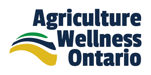 The logo for the agriculture wellness ontario agency