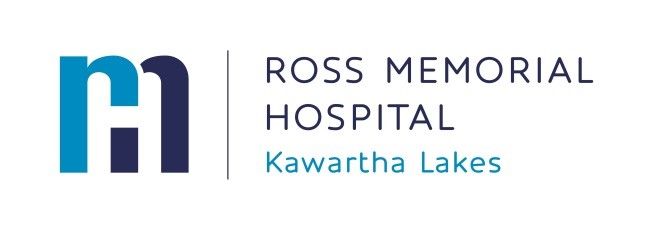 The logo for ross memorial hospital in kawartha lakes