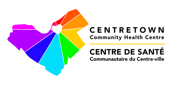 A colorful logo for centretown community health centre