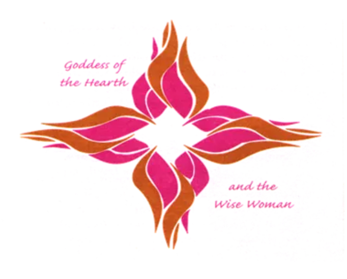 A logo for the goddess of the hearth and the wise woman