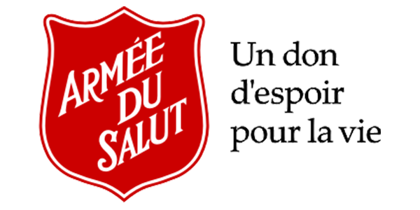 Un logo rouge et blanc pour l'Armée du Salut