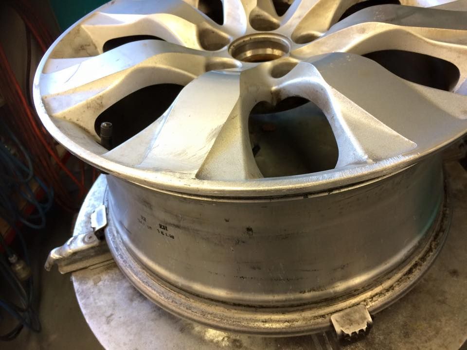 Close Up Of Tyre Rim Part — Rallimax Wheel Repairs & Alignments in Fyshwick, ACT