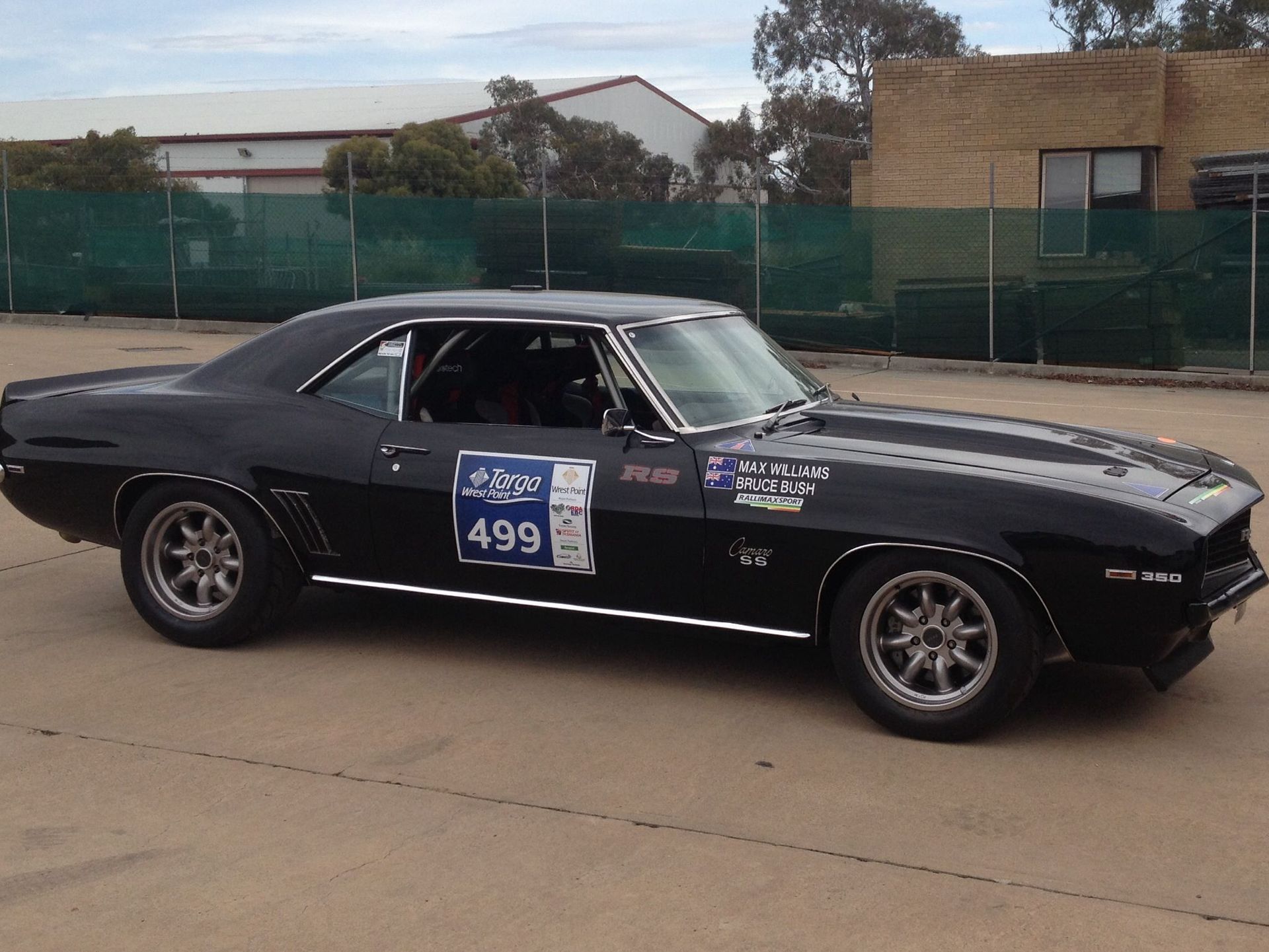 A Black Car With The Number 499 On The Side — Rallimax Wheel Repairs & Alignments in Cootamundra, NSW