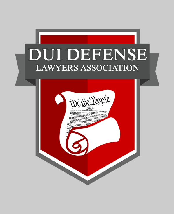 A logo for the dui defense lawyers association