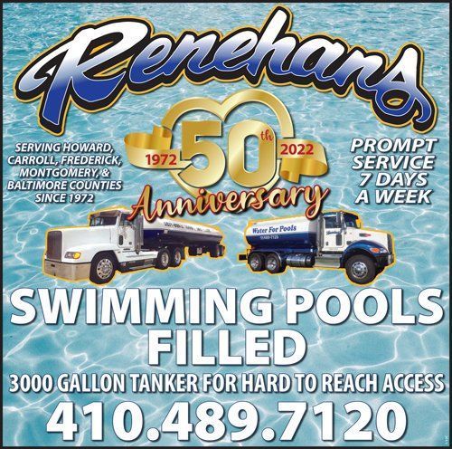 Renehan's Swimming Pools Filled