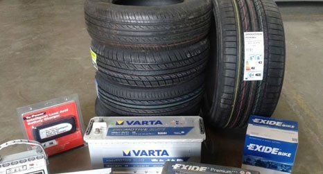 range of tyres