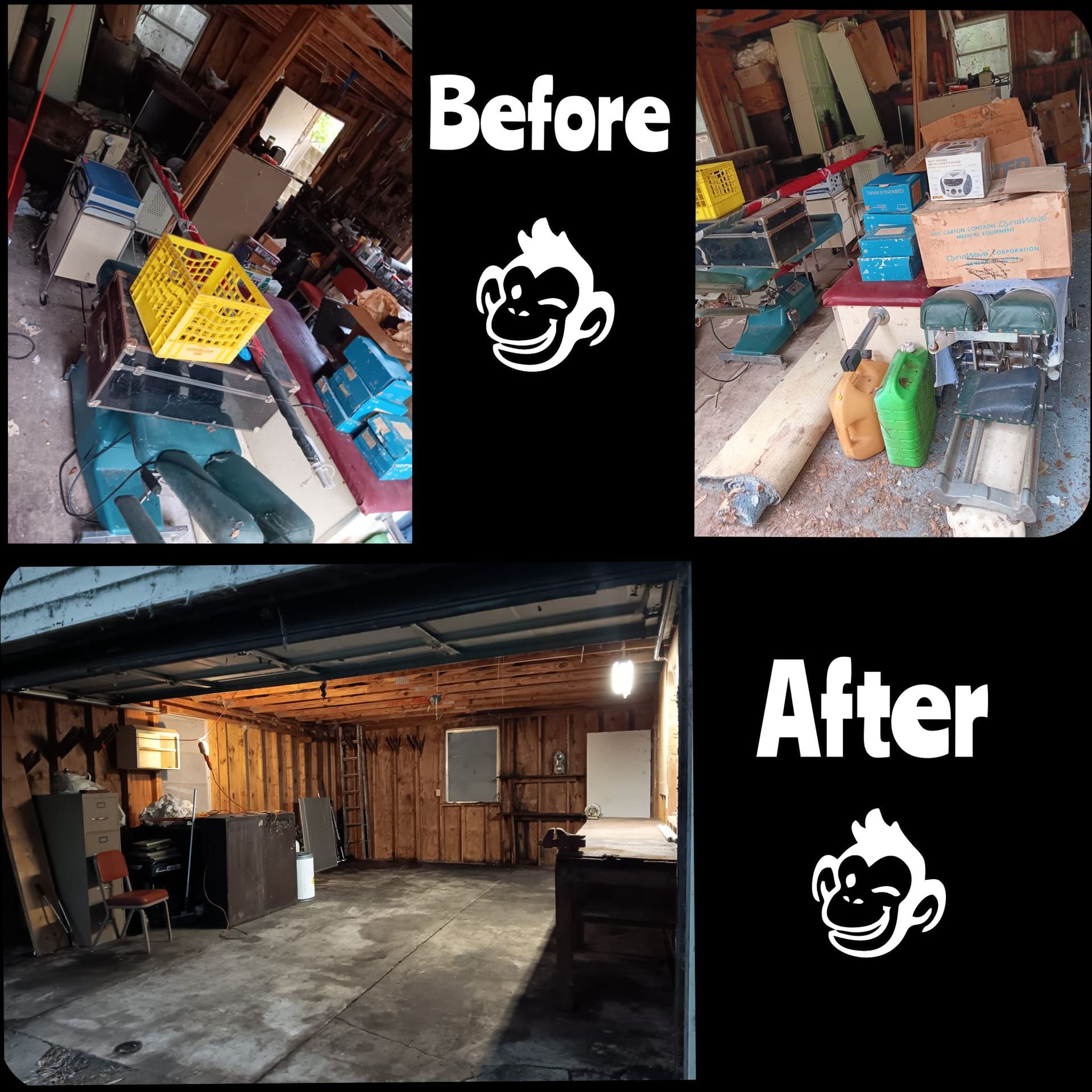 Garage Area — Eustis, FL — Doin’ Good! Junk Removal