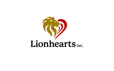 Logo for Lionhearts Inc.